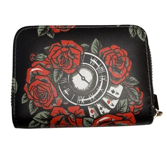 Skull and Roses Wallet - Picture 2 of 3